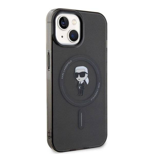 Karl Lagerfeld IML Ikonik MagSafe Hülle iPhone 15 – Schwarz-4