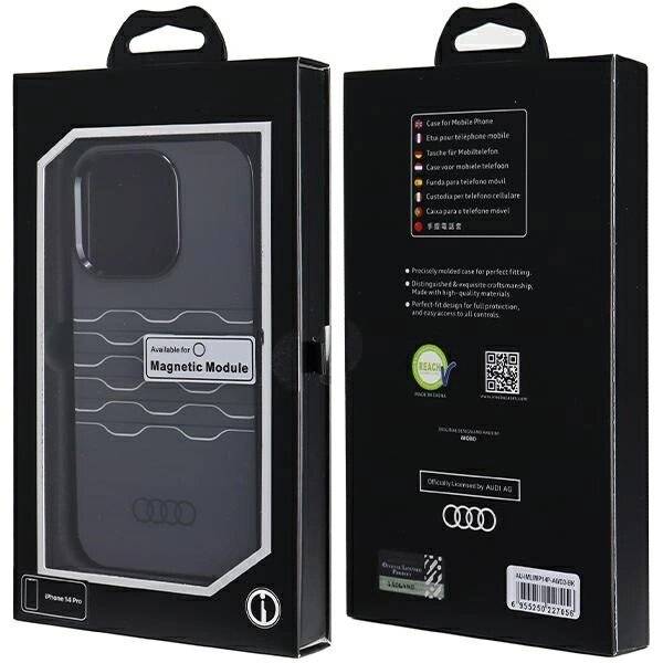 Audi IML MagSafe Hülle iPhone 14 Pro - Schwarz-5
