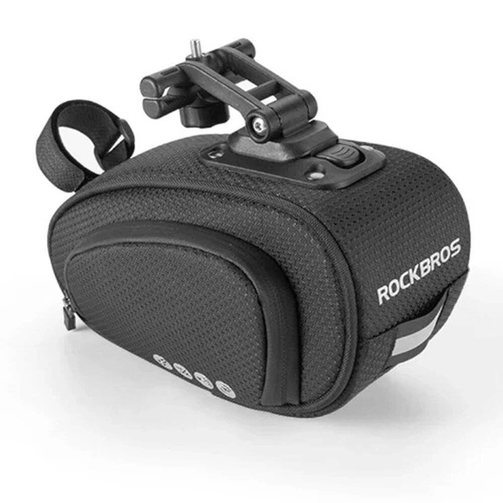 Rockbros C40 Fahrradtasche unter Sattel – schwarz-4
