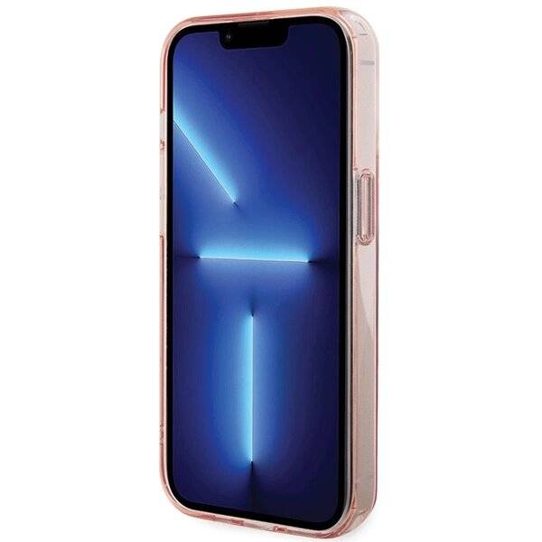 Karl Lagerfeld KLHMP15LHMRSKCP iPhone 15 Pro 6,1″ rosa/rosa Hardcase Ringständer Karl&Choupette-4