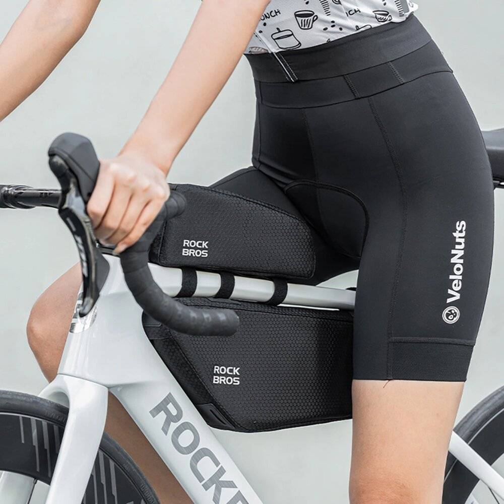 Rockbros Fahrradtasche Rahmen Unter Oberrohr 2.9l - Schwarz-3