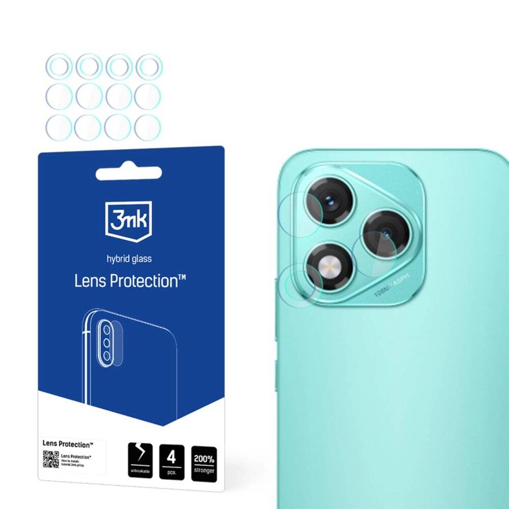 3mk Objektivschutz Hybridglas Honor 400 Lite Kameraobjektiv-2