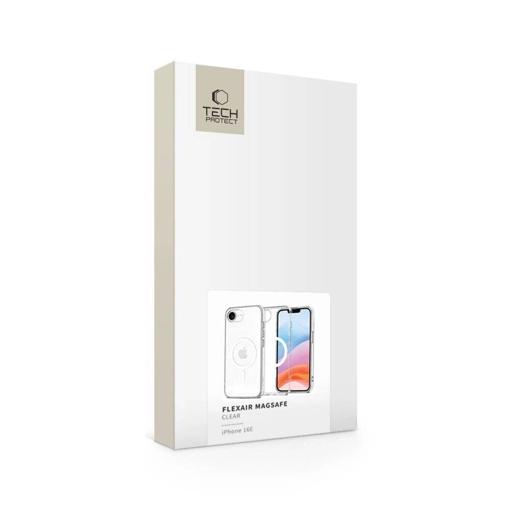 Tech-Protect FlexAir MagSafe iPhone 16e Hülle - Durchsichtig-3