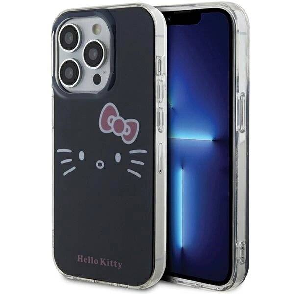 Hello Kitty IML Face Hülle iPhone 14 Pro Max – Schwarz-5