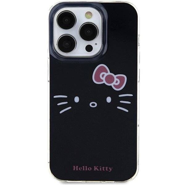 Hello Kitty IML Face Hülle iPhone 14 Pro Max – Schwarz-2