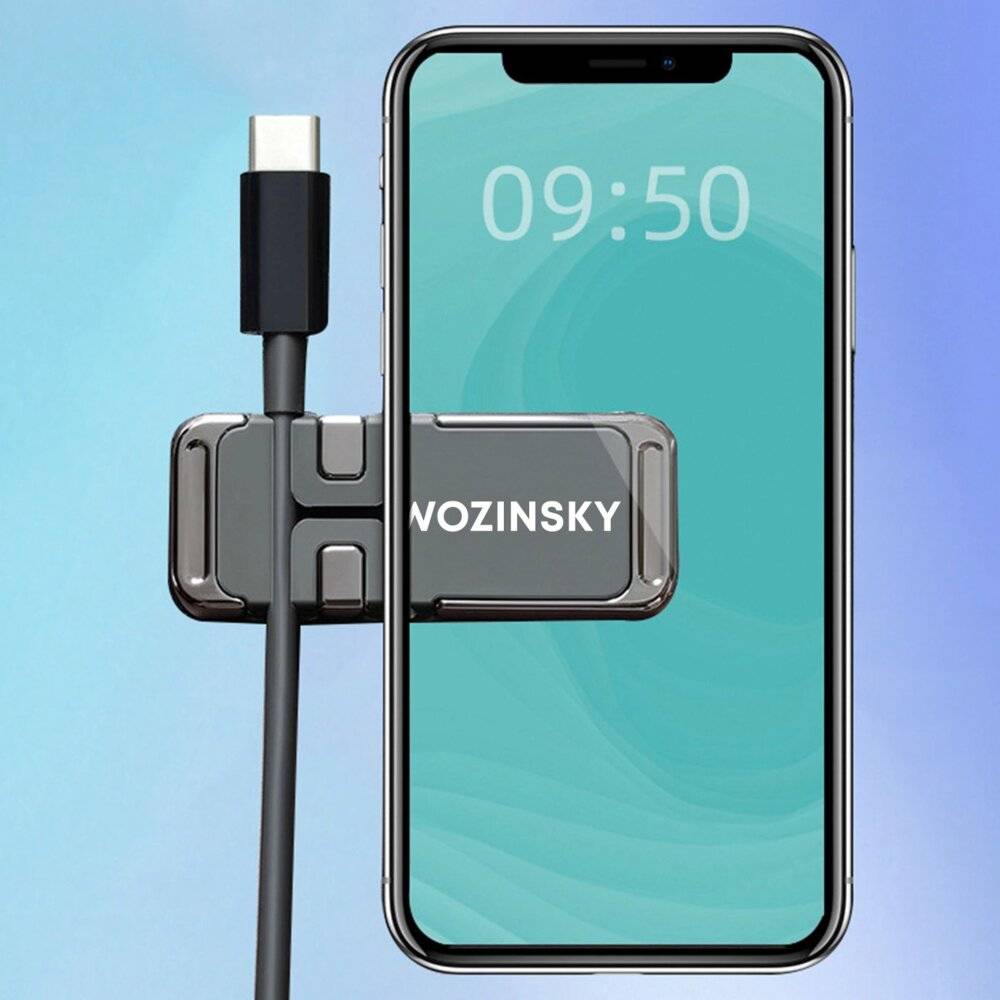 Wozinsky Magnetischer Telefonhalter Kabelorganisation WMCDO-B1-4