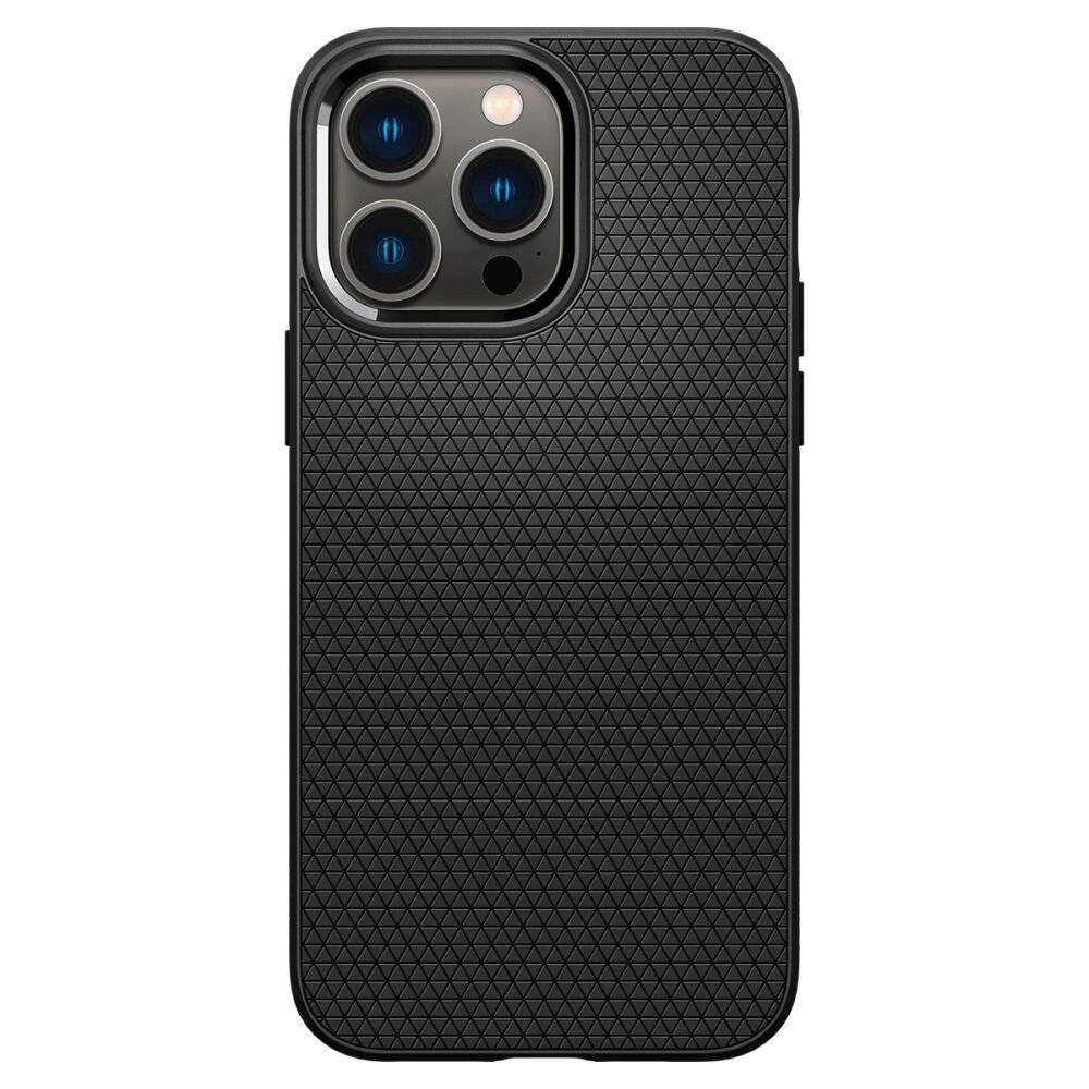 Spigen Liquid Air Hülle iPhone 14 Pro – Mattschwarz-3
