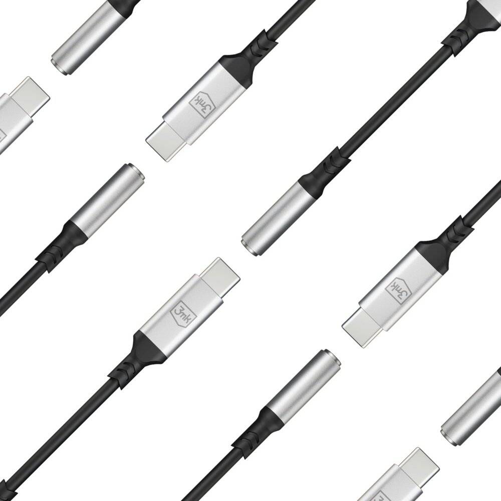 3mk USB-C-Adapter – 3,5-mm-Miniklinke Silber-1