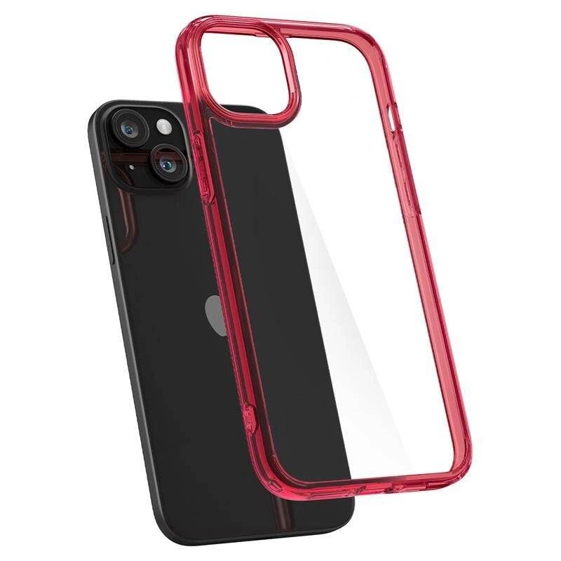 Spigen Ultra Hybrid-Hülle iPhone 15 Plus – rot-4