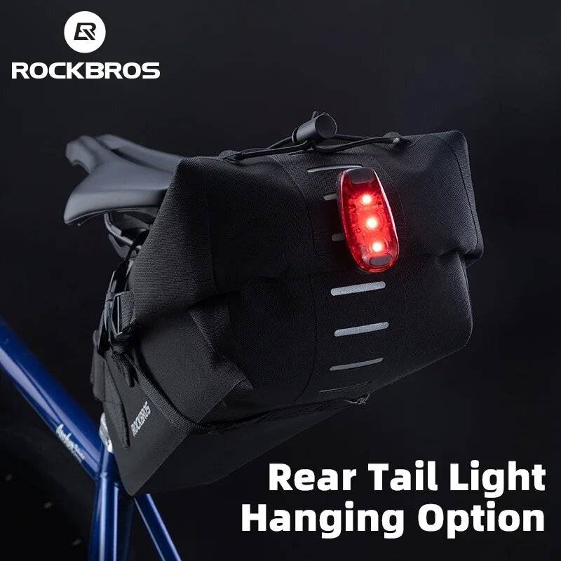 Rockbros 30130061001 Fahrradtasche 3L - schwarz-2