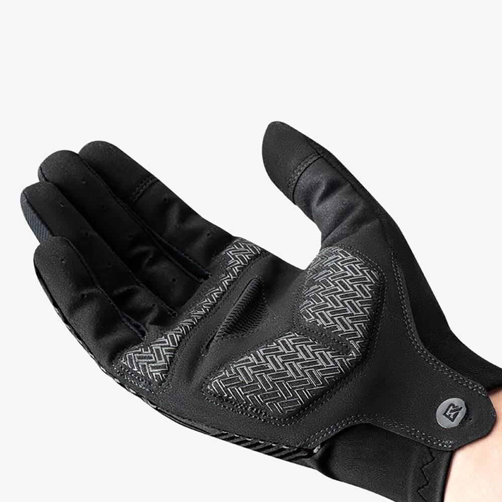Rockbros Fahrradhandschuhe Frühling/Sommer/Herbst, Full, Größe: XXL - Schwarz-2