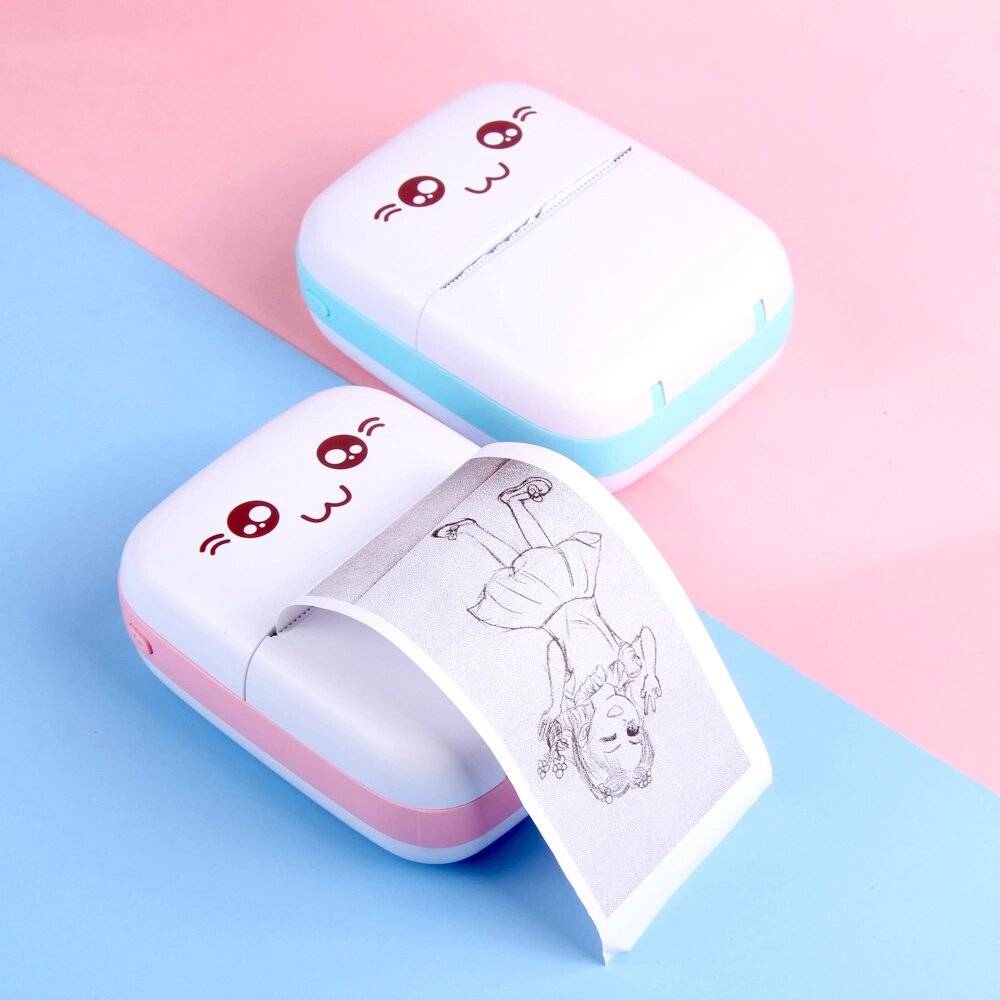 Thermodrucker Minikatze HURC9 - rosa-2