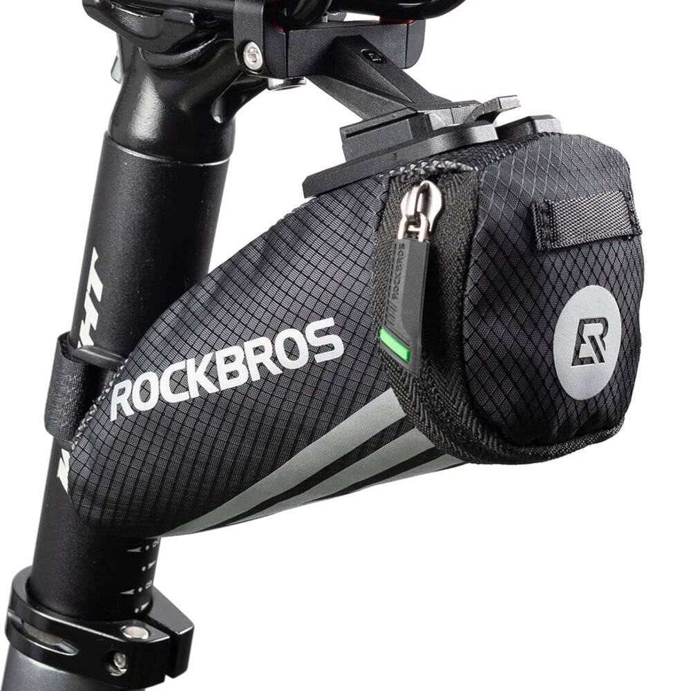 Rockbros C28 Fahrradtasche unter Sattel – schwarz-4