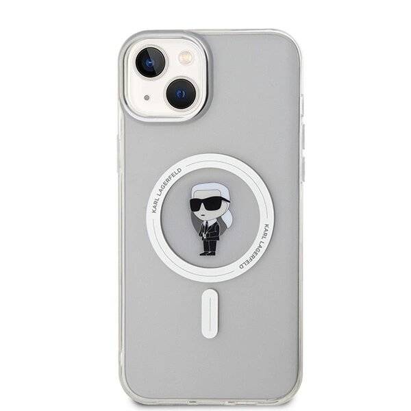 Karl Lagerfeld IML Ikonik MagSafe Hülle iPhone 15 Plus – transparent-4