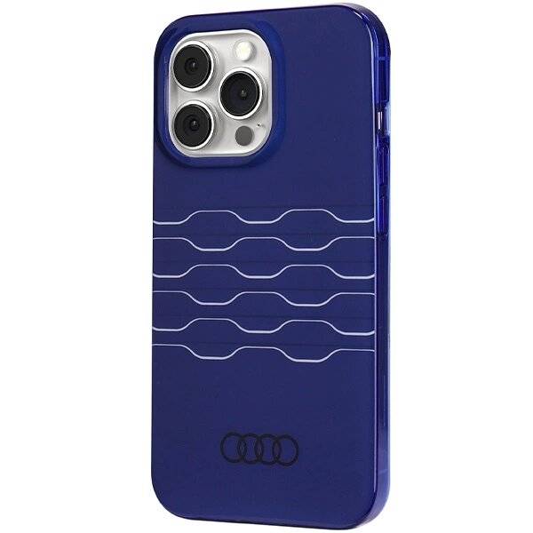 Audi IML MagSafe Hülle iPhone 13 Pro Max - blau-1