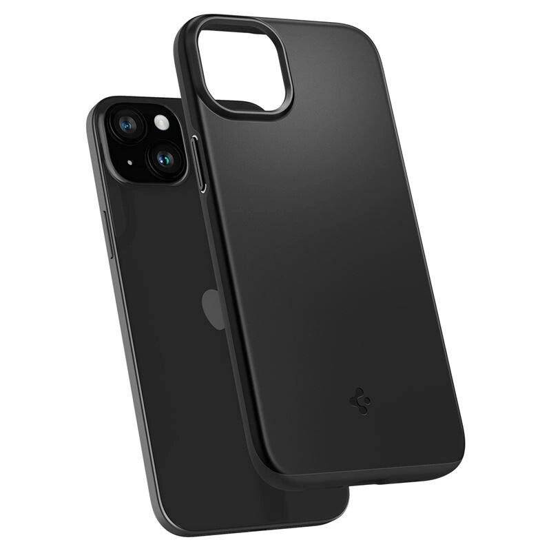 Spigen Thin Fit Hülle iPhone 15 – Schwarz-1