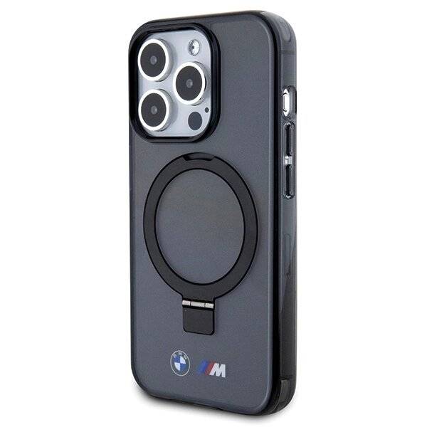 BMW Ring Stand M Collection MagSafe Case iPhone 15 Pro - Schwarz-2