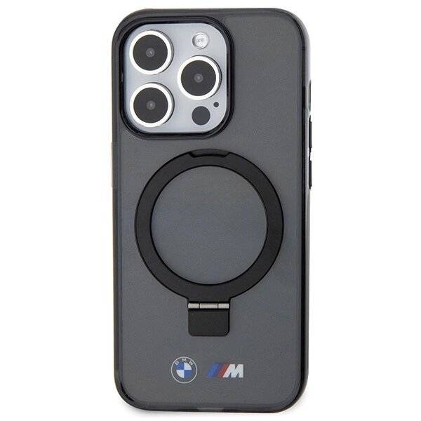 BMW Ring Stand M Collection MagSafe Case iPhone 15 Pro - Schwarz-3