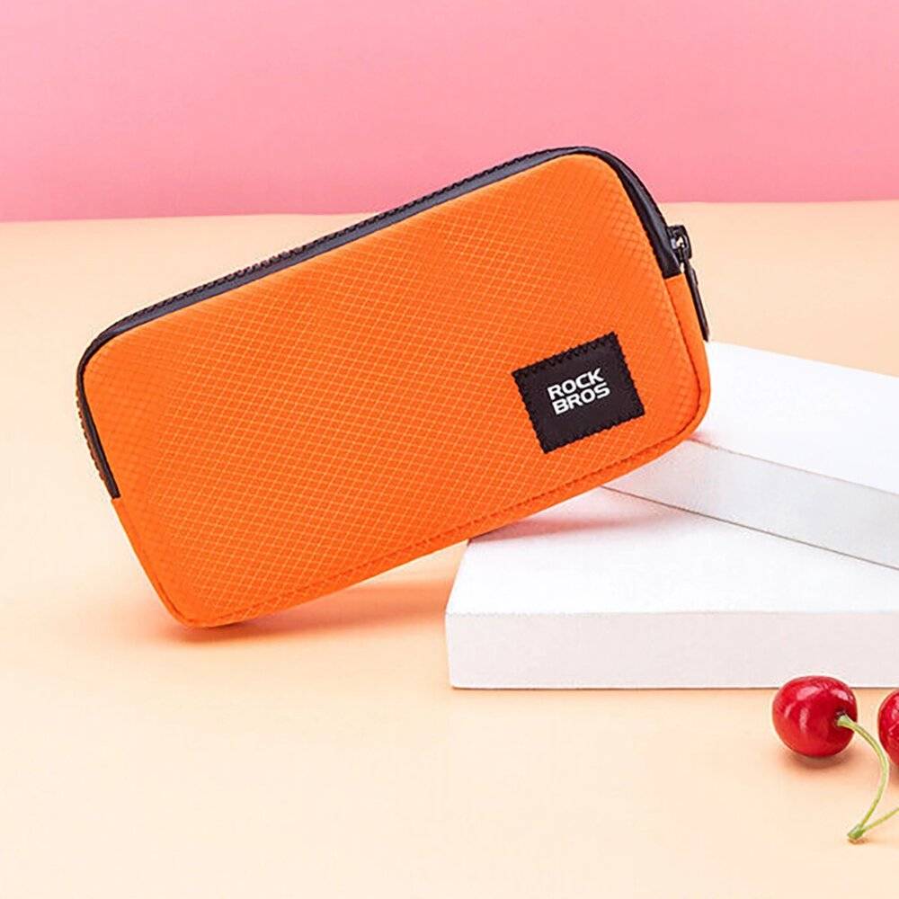 Preisbild für Rockbros Fahrradtasche 30990043004 Handy, Schlüssel, Geldbörse 0,15 l - Orange