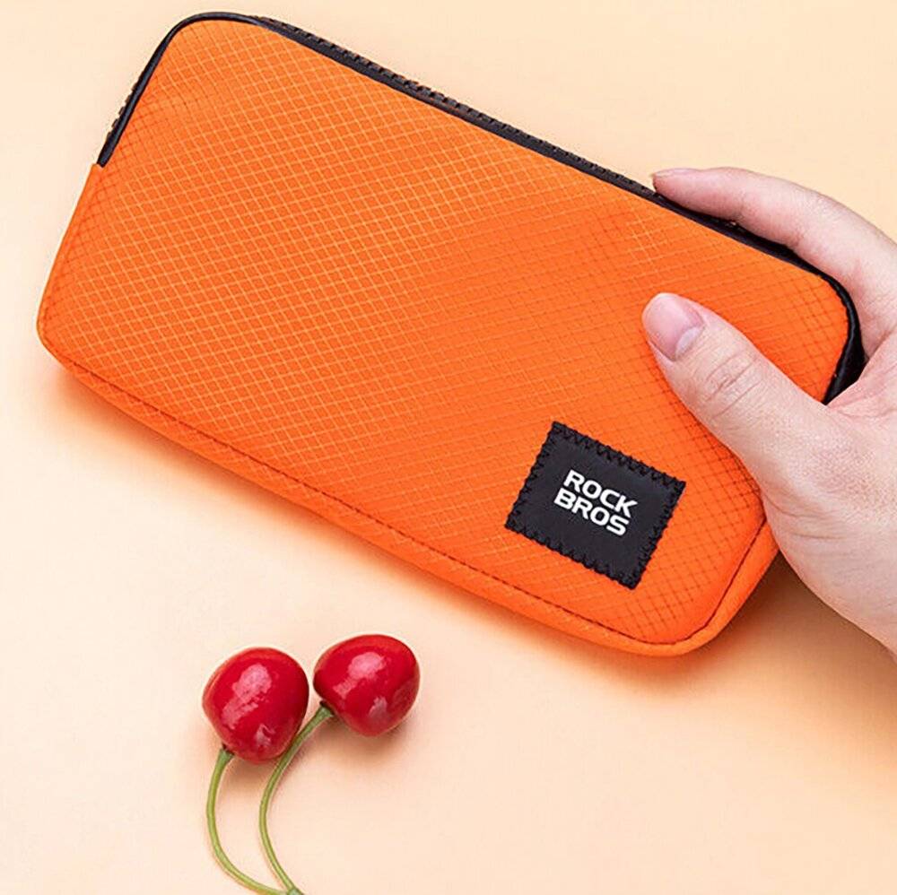 Symbolbild für Rockbros Fahrradtasche 30990043004 Handy, Schlüssel, Geldbörse 0,15 l - Orange