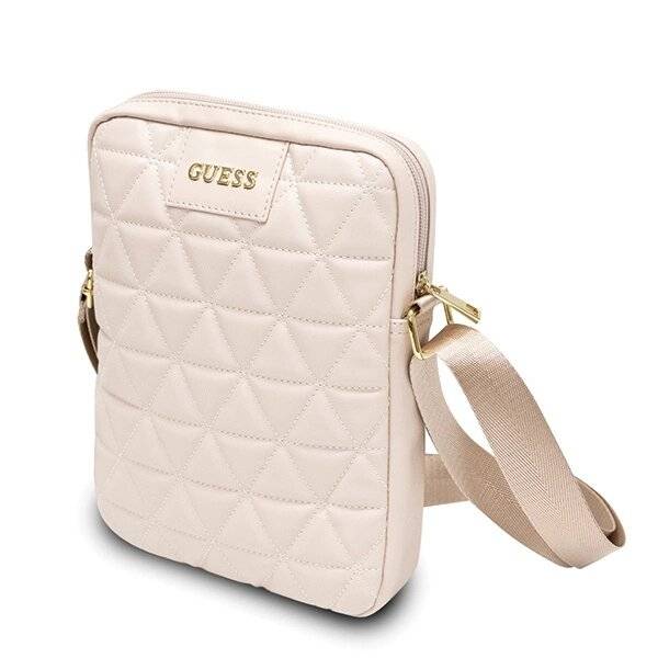 Guess Bag GUTB10QLPK 10″ rosa/rosa gesteppte Tablet-Tasche-1