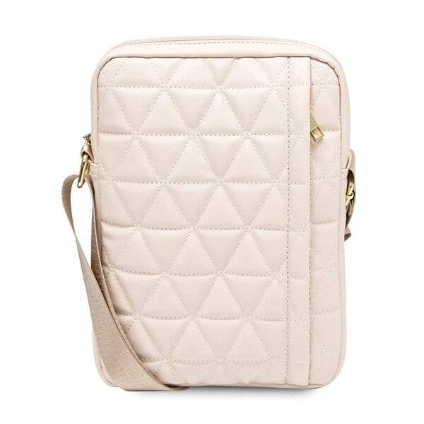 Preisbild für Guess Bag GUTB10QLPK 10″ rosa/rosa gesteppte Tablet-Tasche