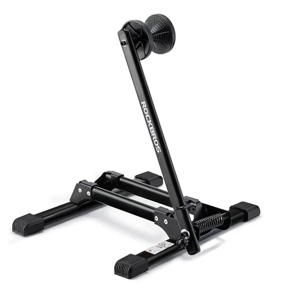 Rockbros 27210001001 Klappbarer Fahrradständer – Schwarz-5