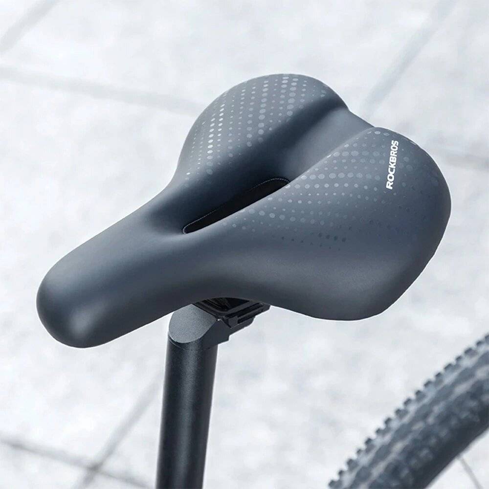 Symbolbild für Rockbros 38218916001 MTB-Fahrradsattel – Schwarz