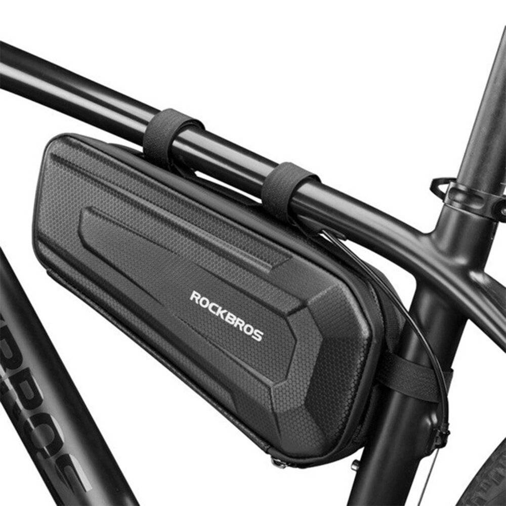 Rockbros B66 wasserdichte Fahrradtasche Rahmen – Schwarz-4