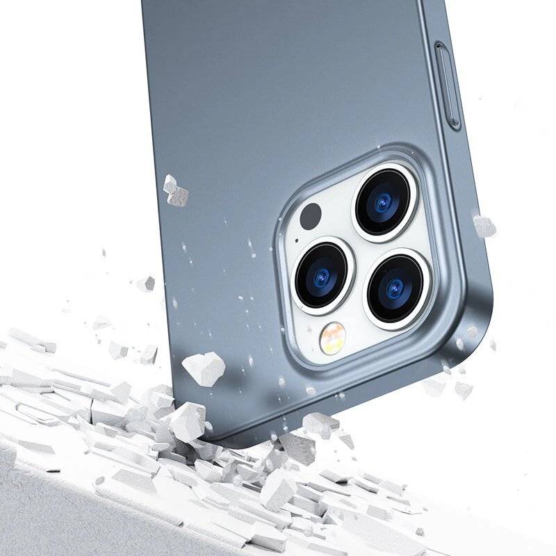 Joyroom 360 Full Case Cover iPhone 13 Pro Back & Front + Tempered Glass Grey JR-BP935 tranish-3
