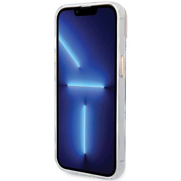 Guess Metal Outline MagSafe Case iPhone 15 Plus / 14 - Gold-4