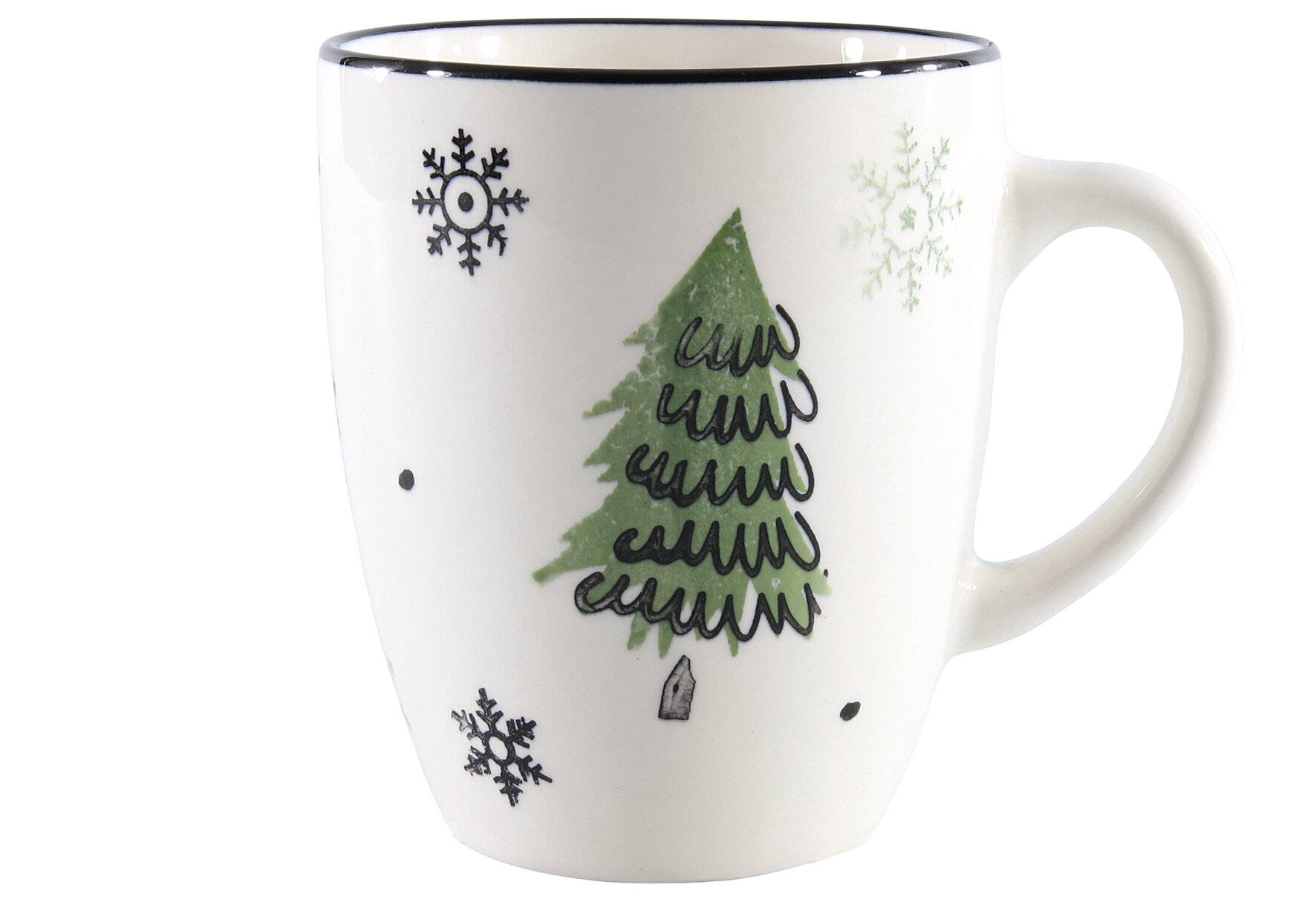 Becher Weihnachtsbaum 350ml-0