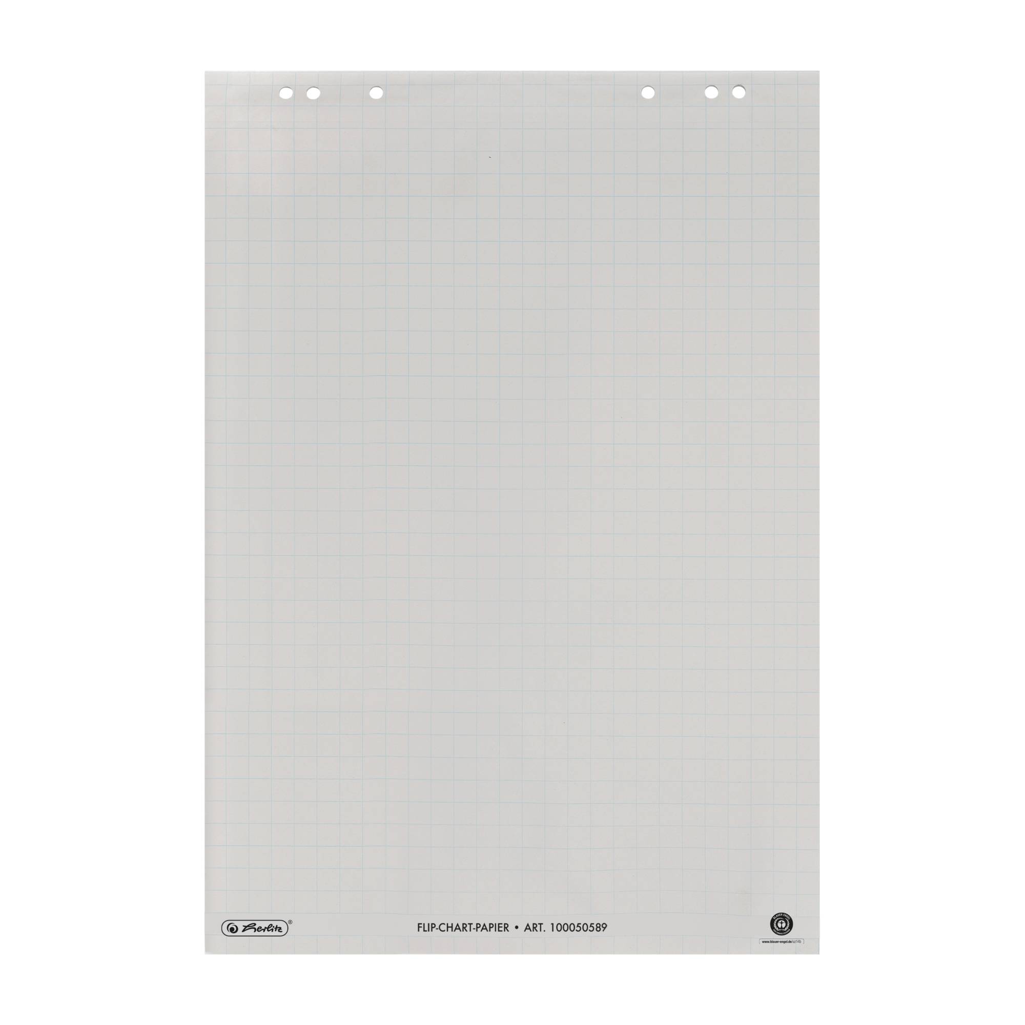 Herlitz Flipchartblock 65x98cm RCP 20Bl kar. 100050589-0