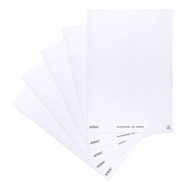 Herlitz Flipchartblock 80g 68x99cm 20Bl kar 100050590