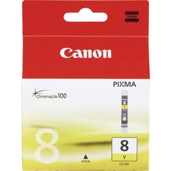 Image of Canon Tintenpatrone CLI-8Y Original Gelb 0623B001 Druckerpatrone