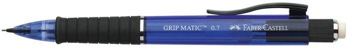 Faber-Castell Druckbleistift GripMatic 132152 0,7mm B blau-5