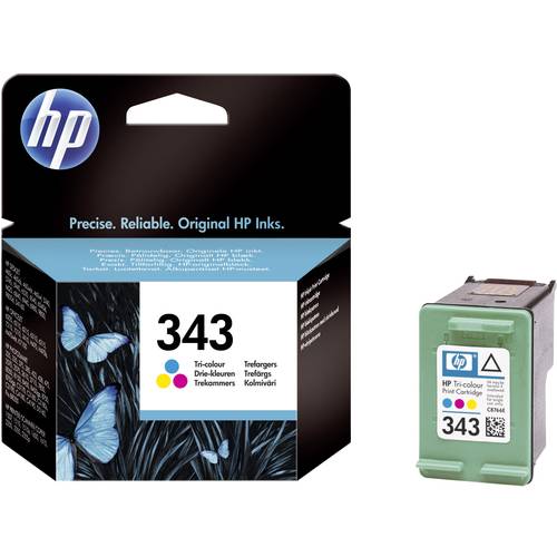 HP Druckerpatrone 343 Original Cyan, Magenta, Gelb C8766EE Tinte