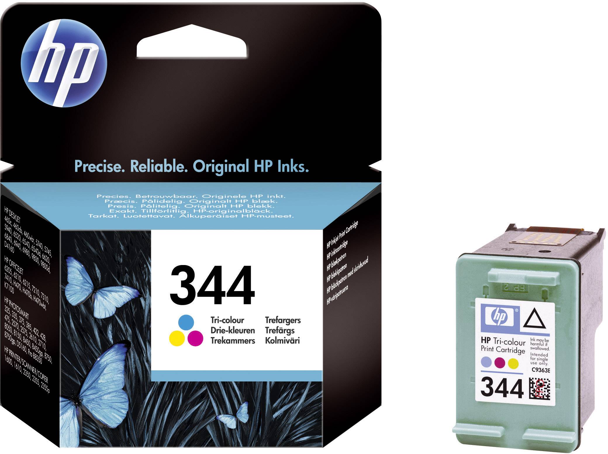 HP 344 Farbe (Cyan, Magenta, Gelb) Tintenpatrone