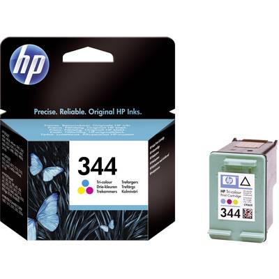 HP Tintenpatrone 344 Original  Cyan, Magenta, Gelb C9363EE Druckerpatrone