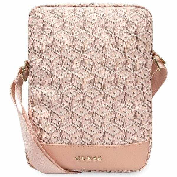 Preisbild für Guess Bag GUTB10HGCFSEP 10" rosa/rosa GCube Stripe Tablet-Tasche