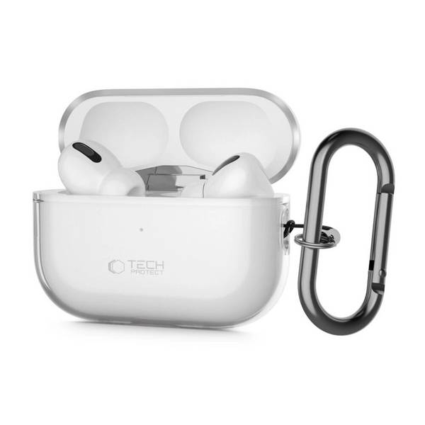 Tech-Protect FlexAir-Hülle Apple AirPods Pro 1 / 2 – transparent