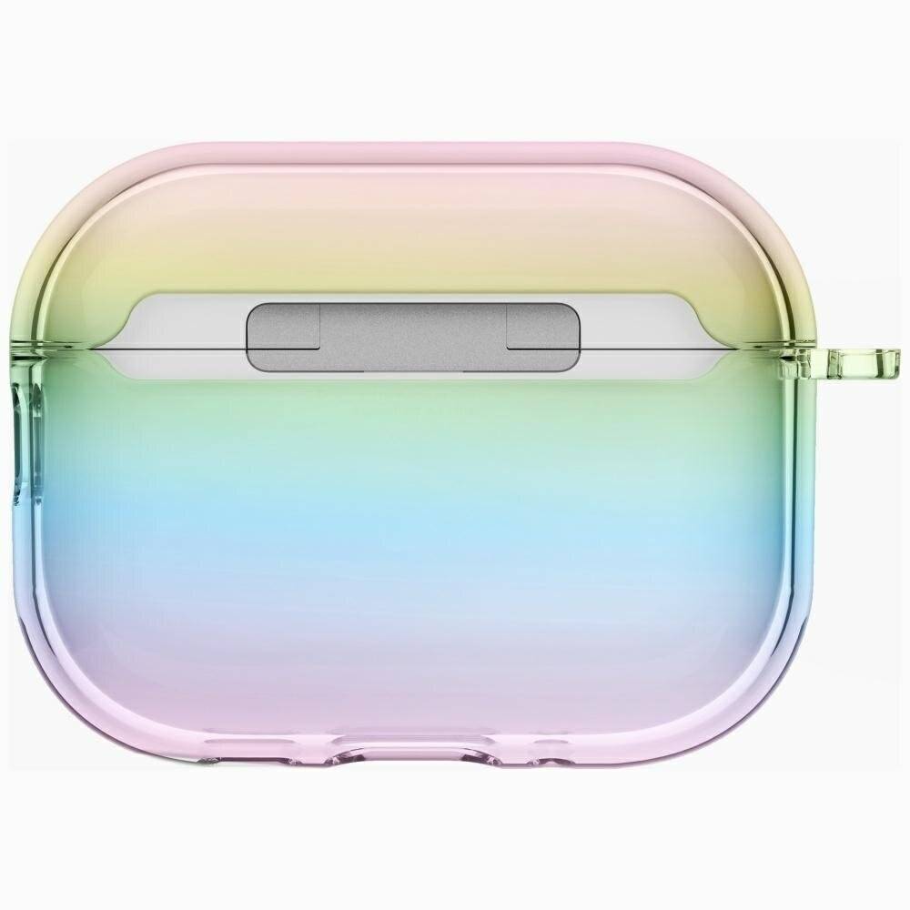 Uniq Iridescia Hängehülle für AirPods Pro 3 – Transparent, mehrfarbig-2