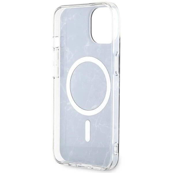 Guess GUHMP14SPCUMAK iPhone 14 6.1″ schwarz/schwarz Hardcase Marble MagSafe-3