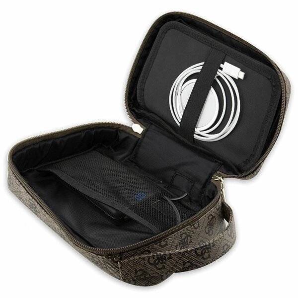 Guess Bag GUHBP4RPSW Organizer braun/braun 4G bedruckte Streifen-3