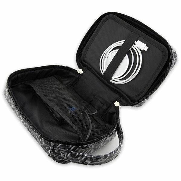 Guess Bag GUHBHGCFSEK Organizer schwarz/schwarz GCube Stripe-3