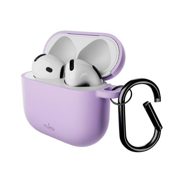 Puro Icon Hülle für AirPods 4 – Lila