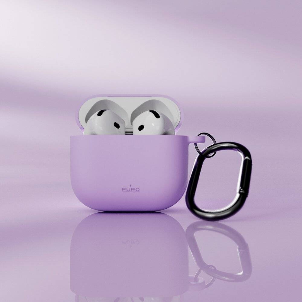 Puro Icon Hülle für AirPods 4 – Lila-4
