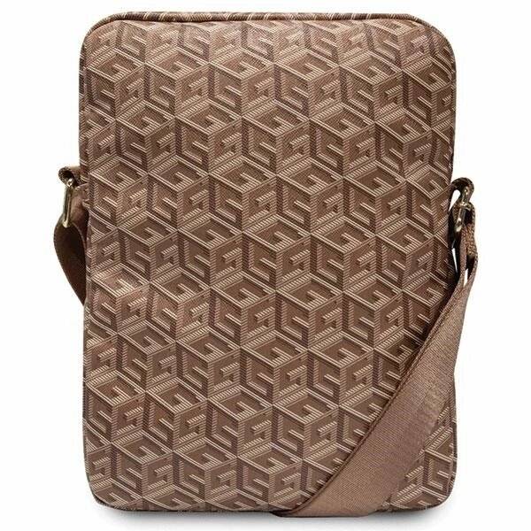 Guess Bag GUTB10HGCFSEW 10" braun/braune GCube Stripe Tablet-Tasche-2