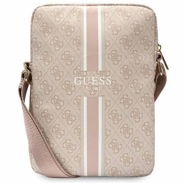 Preisbild für Guess Bag GUTB10P4RPSP 10" rosa/rosa 4G Stripes Tablet-Tasche