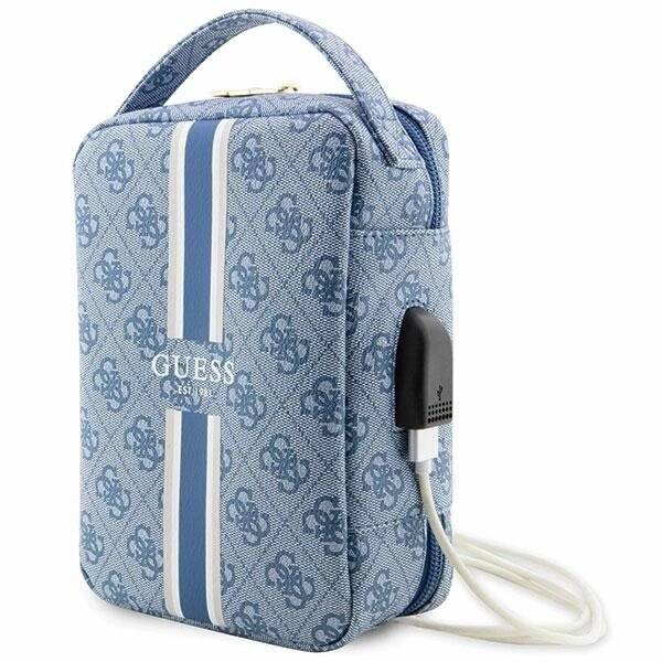 Guess Bag GUHBP4RPSB Organizer blau/blau 4G bedruckte Streifen-4